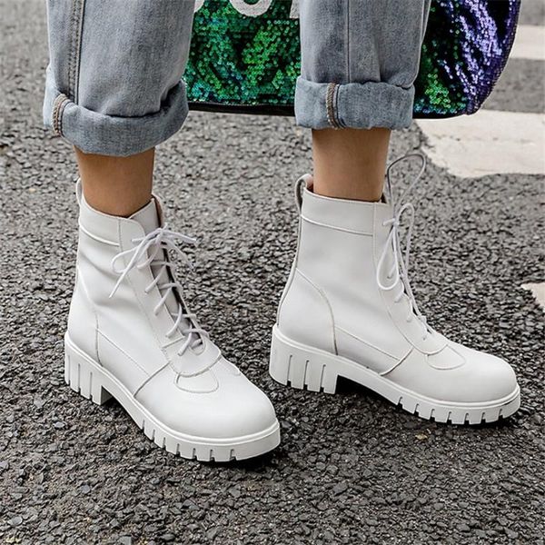 pxelena plus size 34-43 women combat biker ankle boots winter warm shoes lace up non slip lady motorcycle boots black
pxelena plus size 34-43 women combat biker ankle boots winter warm shoes lace up non slip lady motorcycle boots black