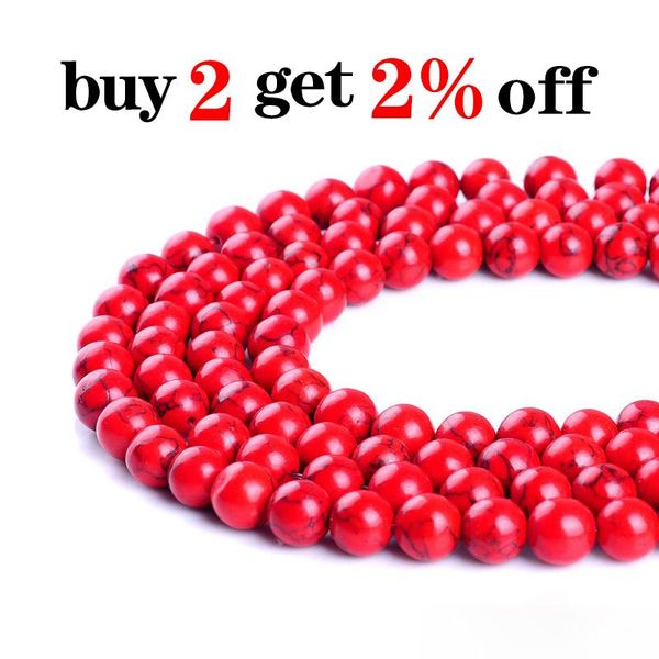 1strand lot 4 6 8 10 12 mm smooth natural red turquoises beads round loose spacer bead for jewelry making diy necklace bracelet h bbybxg
1strand lot 4 6 8 10 12 mm smooth natural red turquoises beads round loose spacer bead for jewelry making diy necklace bracelet h bbybxg
