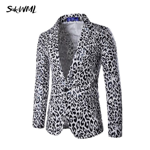 sukiwml 2021 new brand men blazer slim fit style party suit jackets leopard blazers men coats jacket m-3xl costumes blazers, White;black
sukiwml 2021 new brand men blazer slim fit style party suit jackets leopard blazers men coats jacket m-3xl costumes blazers, White;black