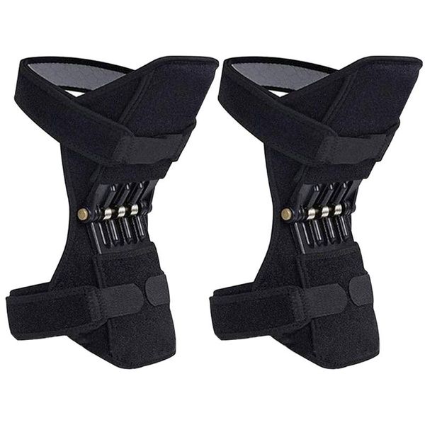 elbow & knee pads protection joint support breathable non-slip power lift rebound spring rock hiking climbing leg protect, Black;gray
elbow & knee pads protection joint support breathable non-slip power lift rebound spring rock hiking climbing leg protect, Black;gray