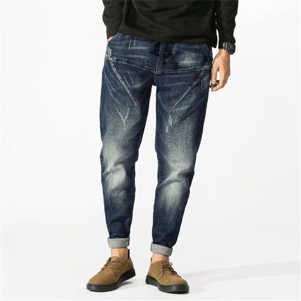 men's jeans blue restoring ancient ways pockets men patchwork leisure harlan pants stretch pencil locomotive male1
men's jeans blue restoring ancient ways pockets men patchwork leisure harlan pants stretch pencil locomotive male1