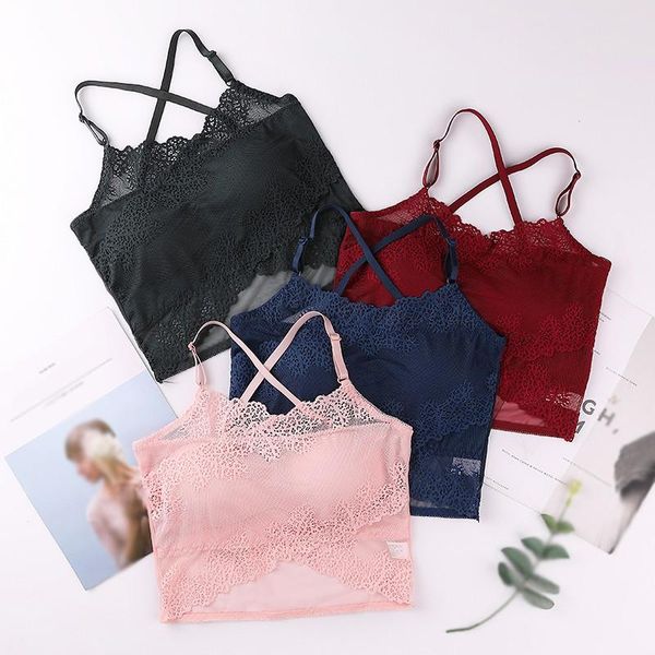 lace wrapped chest women tube wrapped chest solid color female bottoming bras underwear, Black;white
lace wrapped chest women tube wrapped chest solid color female bottoming bras underwear, Black;white