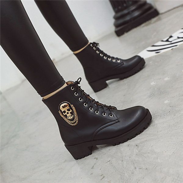 black woman in lace up heels punk motorcycle gothic ankle winter boots of women shoes goth
black woman in lace up heels punk motorcycle gothic ankle winter boots of women shoes goth
