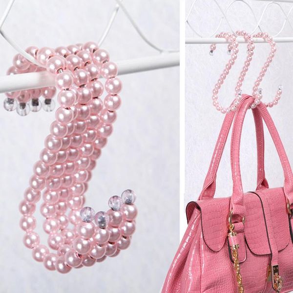 5pcs/lot 16cm bag hook hanger plastic pearl bag hanger fashion women clip white black angel s-shaped hook
5pcs/lot 16cm bag hook hanger plastic pearl bag hanger fashion women clip white black angel s-shaped hook