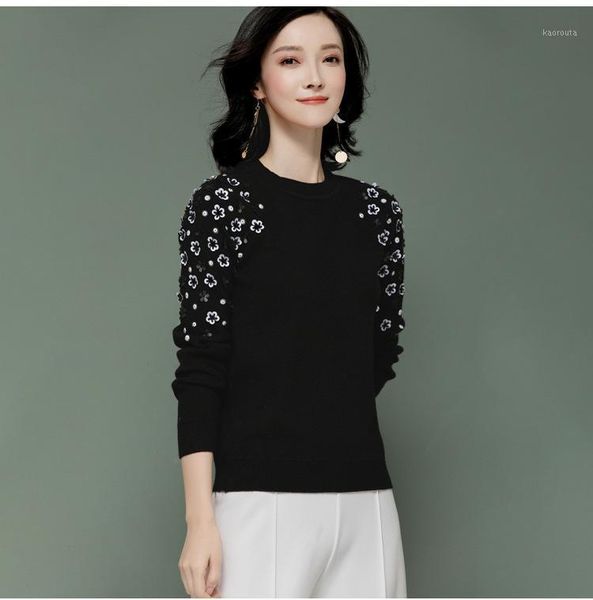 2020 autumn o neck pullover loose sweater women elegant foral knit bottom jersey mujer invierno wild student floral jacquard1, White;black
2020 autumn o neck pullover loose sweater women elegant foral knit bottom jersey mujer invierno wild student floral jacquard1, White;black