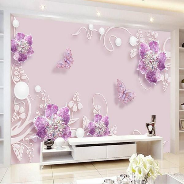 wallpapers modern purple floral mural for living room bedroom walls 3d home improvement flower jewelry background wall murals 3d1
wallpapers modern purple floral mural for living room bedroom walls 3d home improvement flower jewelry background wall murals 3d1