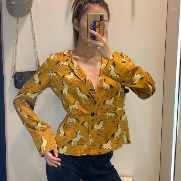 personality women shirt animal blouse autumn 2019 new fashion horse prints long sleeve shirts modern lady casual 1, White
personality women shirt animal blouse autumn 2019 new fashion horse prints long sleeve shirts modern lady casual 1, White