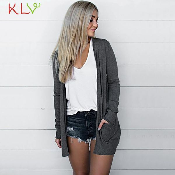 women jacket pockets loose thin open front cardigan long coat winter windbreaker casual solid women's jacket ropa mujer 19sep, Black;brown
women jacket pockets loose thin open front cardigan long coat winter windbreaker casual solid women's jacket ropa mujer 19sep, Black;brown