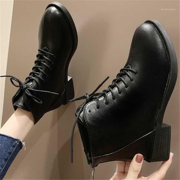boots 2021 women's shoes autumn and winter fashion wild ankle add cotton short tube warm lace up korean style women1, Black
boots 2021 women's shoes autumn and winter fashion wild ankle add cotton short tube warm lace up korean style women1, Black