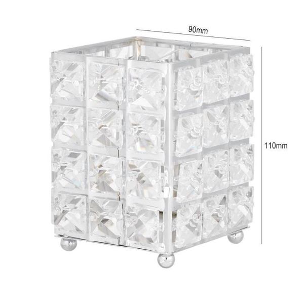 luxury metal crystal makeup brush holder gold silver diamond cosmetic brushes storage tube cosmetic pen box o jllpuf
luxury metal crystal makeup brush holder gold silver diamond cosmetic brushes storage tube cosmetic pen box o jllpuf