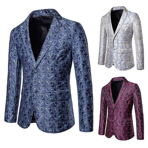 flower fall 2019 nightclub colorful cashew two button suit coat youth men's wear, White;black
flower fall 2019 nightclub colorful cashew two button suit coat youth men's wear, White;black