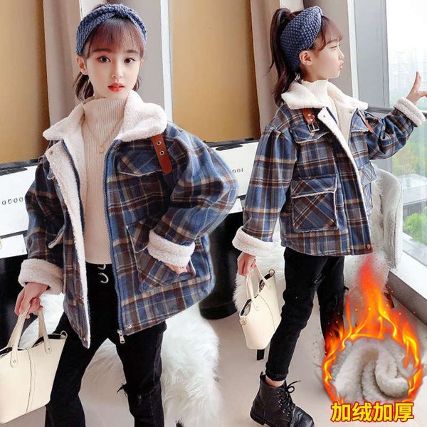 lamb wool coat autumn and girls' winter 2020 new children's wear, Black
lamb wool coat autumn and girls' winter 2020 new children's wear, Black