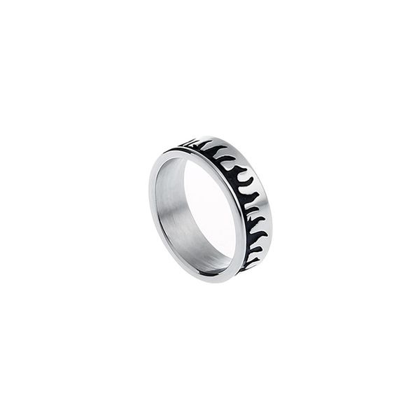 neutral dark style titanium steel dripping flame ring ins street fashion trendy brand light luxury niche hip-hop male jewelry, Silver
neutral dark style titanium steel dripping flame ring ins street fashion trendy brand light luxury niche hip-hop male jewelry, Silver