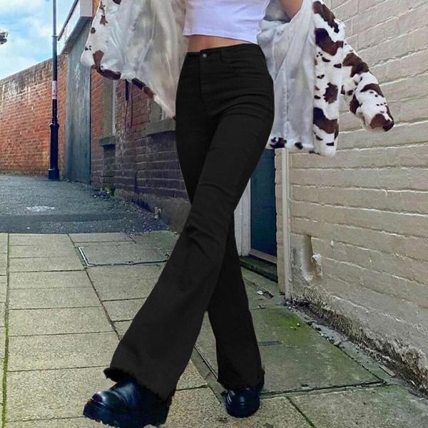 vintage brown y2k jeans for girls female fashion women's classic flare denim pants high waist trouser harajuku capris pockets, Blue
vintage brown y2k jeans for girls female fashion women's classic flare denim pants high waist trouser harajuku capris pockets, Blue