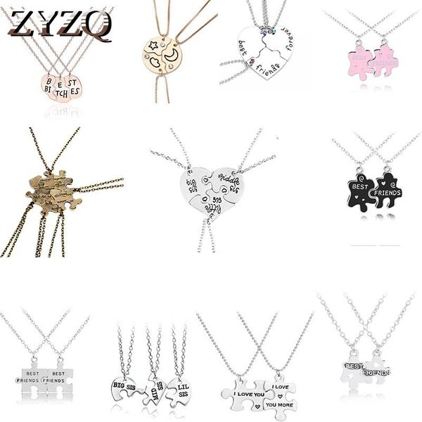 chains zyzq korean student necklace for women friend three petal stitching girlfriends pendant year gift jewelry, Silver
chains zyzq korean student necklace for women friend three petal stitching girlfriends pendant year gift jewelry, Silver