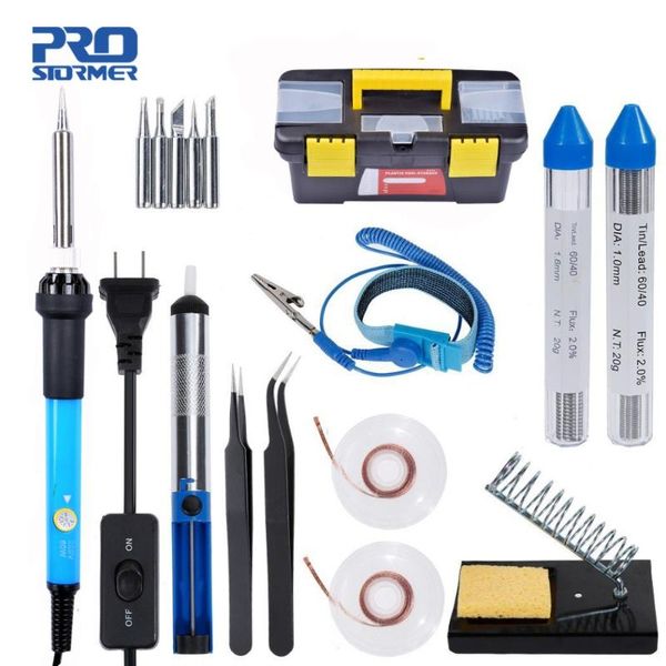 hand & power tool accessories prostormer 60w soldering iron toolbox 110v us/220v eu adjustable temperature kit board set repair
hand & power tool accessories prostormer 60w soldering iron toolbox 110v us/220v eu adjustable temperature kit board set repair