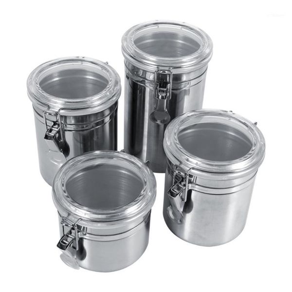 home 4 sizes stainless steel storage container bottle sugar coffee beans canister for kitchen container box1
home 4 sizes stainless steel storage container bottle sugar coffee beans canister for kitchen container box1
