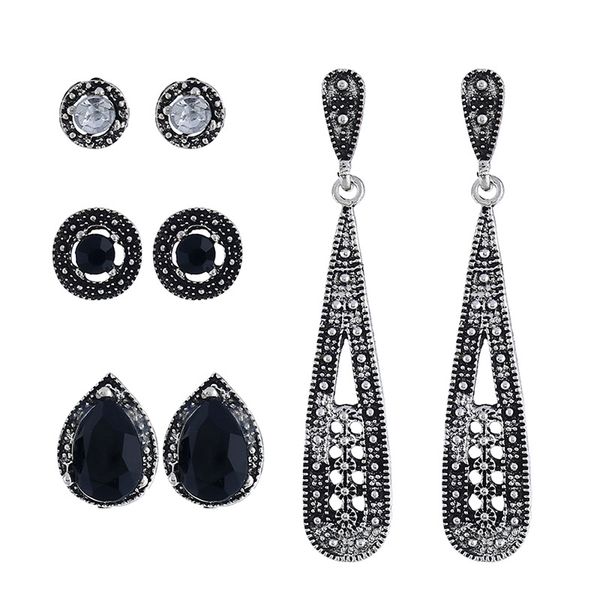 explosive accessories euro-american water drops 4-to-1 calorie bohemian retro set earrings, Golden
explosive accessories euro-american water drops 4-to-1 calorie bohemian retro set earrings, Golden