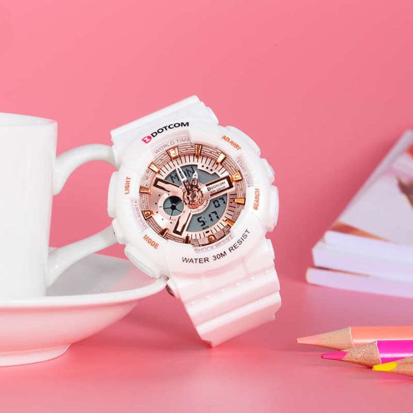 dotcom sports electronic watch men's dongteku korean version of students' fashion watch harajuku waterproof net red watch, Silver
dotcom sports electronic watch men's dongteku korean version of students' fashion watch harajuku waterproof net red watch, Silver