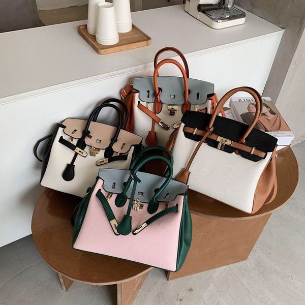 2020 new color matching birkin bag european and american fashion lychee pattern shoulder bag handbag fashion crossbody big bag
2020 new color matching birkin bag european and american fashion lychee pattern shoulder bag handbag fashion crossbody big bag
