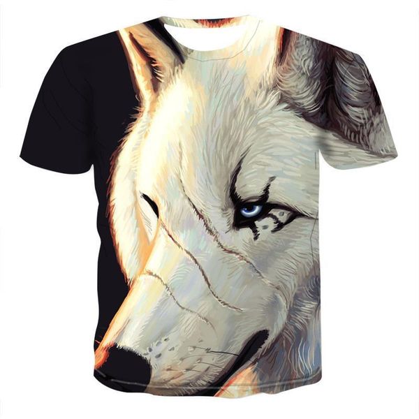 2021 new summer fashion t-shirt men streetwear round neck short sleeve tees funny animal male clothes casual wolf 3d print, White;black
2021 new summer fashion t-shirt men streetwear round neck short sleeve tees funny animal male clothes casual wolf 3d print, White;black