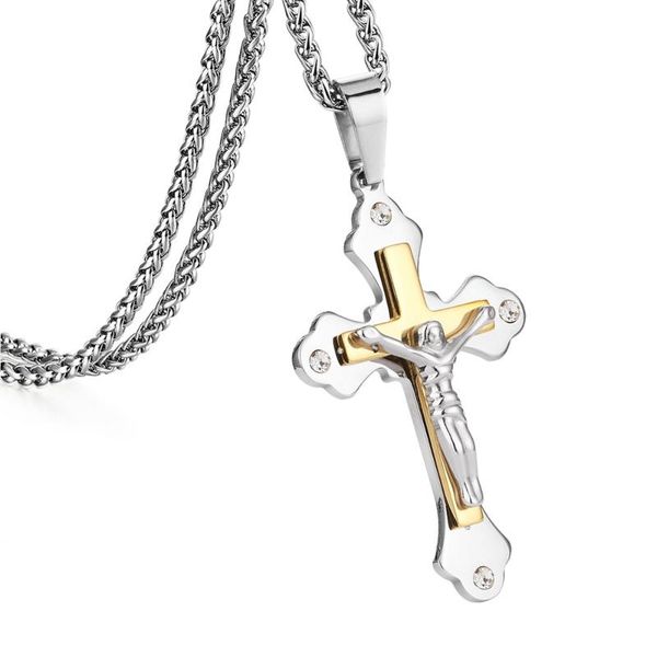 pendant necklaces mens chains gold silver color fabulous cross with crystals pendant&necklace stainless steel jesus metal statement jewelry
pendant necklaces mens chains gold silver color fabulous cross with crystals pendant&necklace stainless steel jesus metal statement jewelry