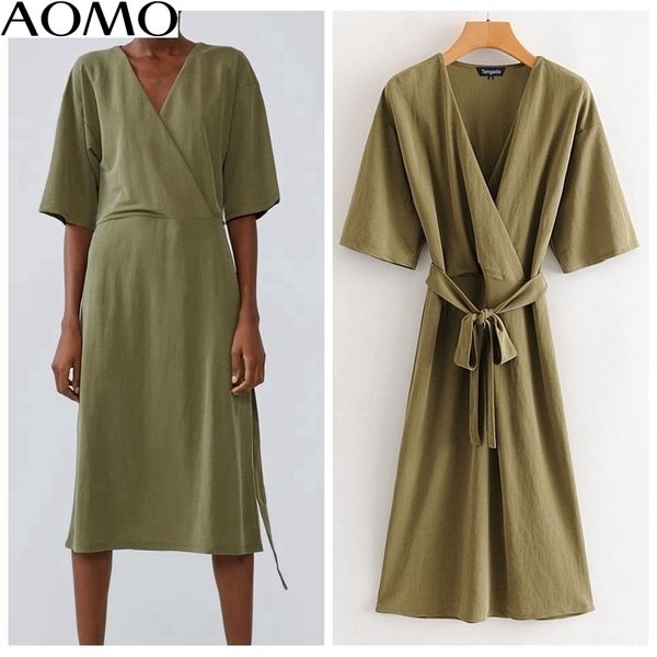 aomo fashion women solid amy green long jumpsuit short sleeve v neck bow tie female casual jumpsuit hy35a y200904, Black;white
aomo fashion women solid amy green long jumpsuit short sleeve v neck bow tie female casual jumpsuit hy35a y200904, Black;white