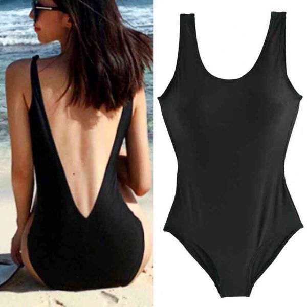 women one piece padded black blackless u-neck sleeveless swimsuit bathing suit swimming pool one piece swimwear women, White;black
women one piece padded black blackless u-neck sleeveless swimsuit bathing suit swimming pool one piece swimwear women, White;black