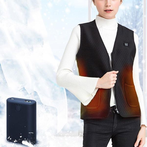 smart thermostat usb heater thermal warm vest outdoor riding skiing hiking fishing hunting charging heated vest1, Black;white
smart thermostat usb heater thermal warm vest outdoor riding skiing hiking fishing hunting charging heated vest1, Black;white