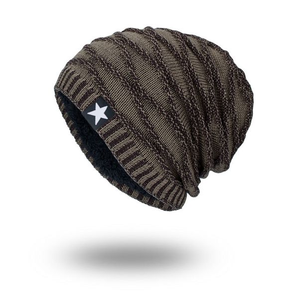 fashion mens winter plush thicken keep warm knitted hat outdoor sports windproof skull caps, Blue;gray
fashion mens winter plush thicken keep warm knitted hat outdoor sports windproof skull caps, Blue;gray