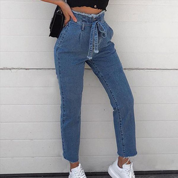 women vintage jeans casual high waist denim jeans female sashes tassel denim trouser streetwear deniml pants straight leg, Blue
women vintage jeans casual high waist denim jeans female sashes tassel denim trouser streetwear deniml pants straight leg, Blue
