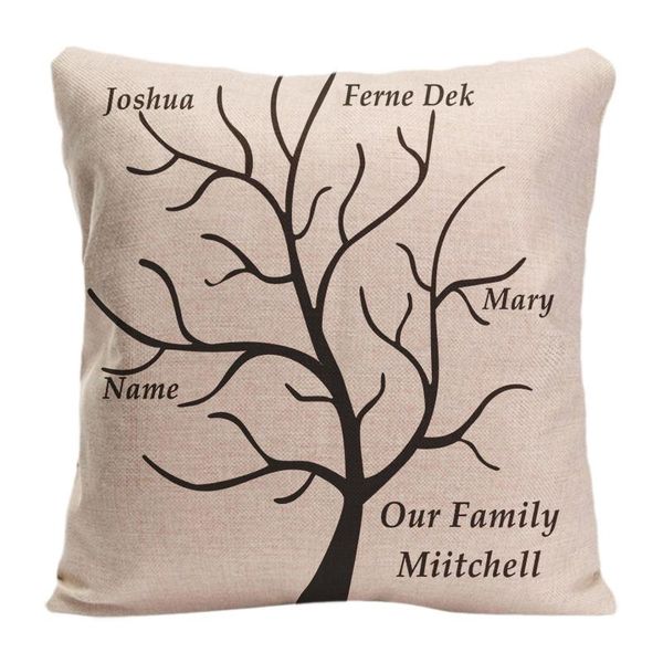 personalized family tree throw pillow case cotton linen pillowcase custom family member name home gifts decoration cushion cover
personalized family tree throw pillow case cotton linen pillowcase custom family member name home gifts decoration cushion cover