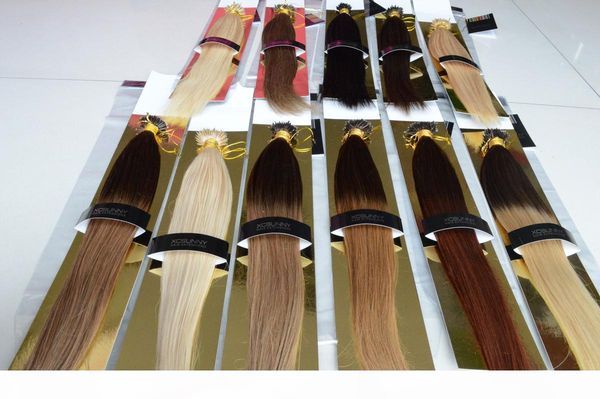18"20" human hair nano extensions straight 100g pk 100% indian human remy hair nano ring hair extensions + 100 beads, Black
18"20" human hair nano extensions straight 100g pk 100% indian human remy hair nano ring hair extensions + 100 beads, Black