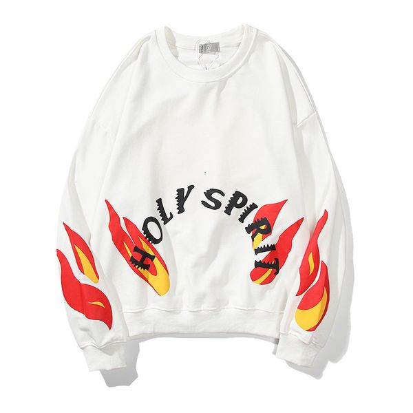 high street designer kanye flame crew neck sweater men and women hip hop long sleeve t-shirt sweater, Black
high street designer kanye flame crew neck sweater men and women hip hop long sleeve t-shirt sweater, Black