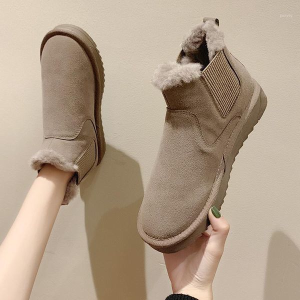 women's boots autumn winter footwear australia plush boots-women female shoes flat heel round toe 2021 snow fur ankle1, Black 
women's boots autumn winter footwear australia plush boots-women female shoes flat heel round toe 2021 snow fur ankle1, Black