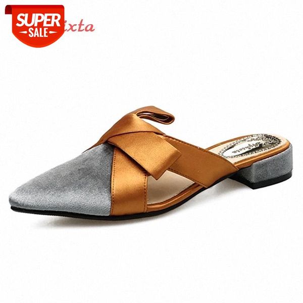 aphixta silk rose flower slippers women shoes low square heel flat with floral point toe outdoor slipper #mh8m, Black
aphixta silk rose flower slippers women shoes low square heel flat with floral point toe outdoor slipper #mh8m, Black