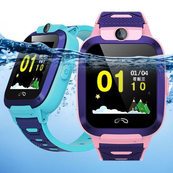 children's telephone children positioning card micro chat waterproof smart watch super long standby can take pictur, Blue
children's telephone children positioning card micro chat waterproof smart watch super long standby can take pictur, Blue