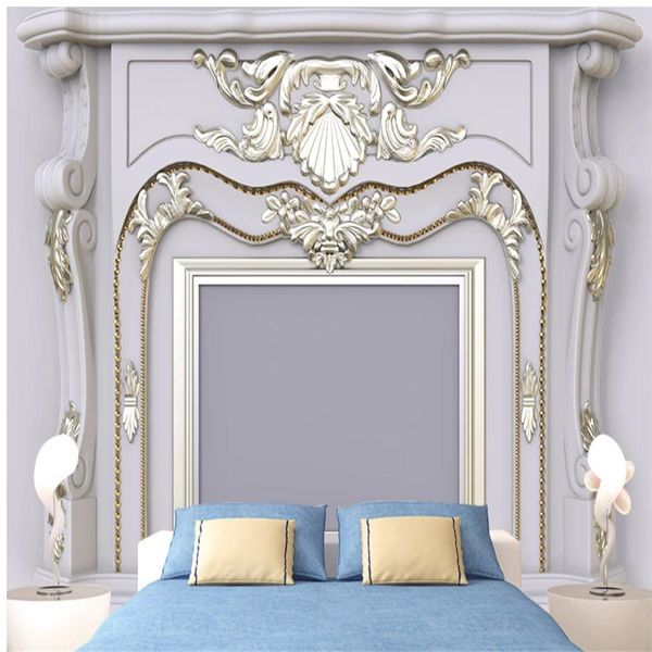 3d stereoscopic wallpaper three-dimensional european style wall panel golden wallpapers 3d tv background wall
3d stereoscopic wallpaper three-dimensional european style wall panel golden wallpapers 3d tv background wall