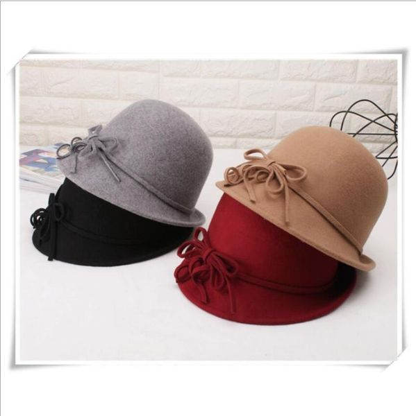 100% wool bowtie rope ribbon bucket hat new popular cool winter hat beautiful comfortable round 2020 hats for women, Blue;gray
100% wool bowtie rope ribbon bucket hat new popular cool winter hat beautiful comfortable round 2020 hats for women, Blue;gray