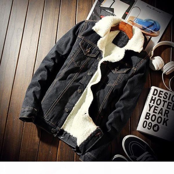 mens jacket coat warm fleece sherpa lined denim jacket 2019 winter fashion mens jean jacket outwear cowboy coat plus size, Black;brown
mens jacket coat warm fleece sherpa lined denim jacket 2019 winter fashion mens jean jacket outwear cowboy coat plus size, Black;brown
