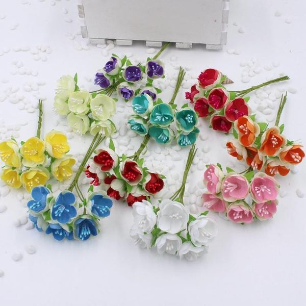 6 pcs/bunch lace rose artificial flower for wedding party home decoration diy craft supplies decorative flowers1
6 pcs/bunch lace rose artificial flower for wedding party home decoration diy craft supplies decorative flowers1