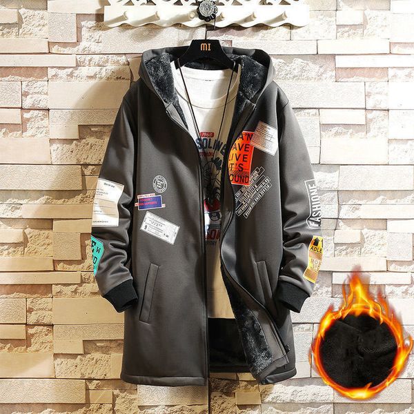 2021 autumn mid-winter men's blouse length plus velvet thick trend business parka jacket with hoodie znpm, Black;brown
2021 autumn mid-winter men's blouse length plus velvet thick trend business parka jacket with hoodie znpm, Black;brown