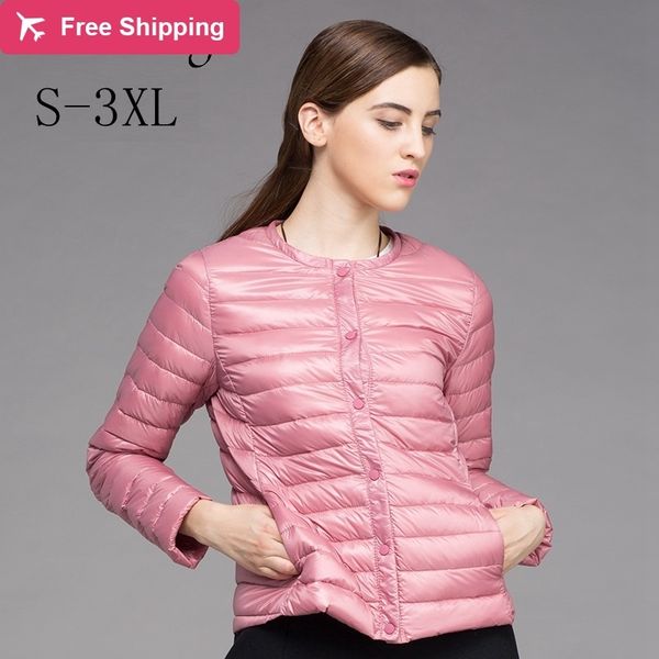 2021 new portable ultra light down jacket slim thin collar-less feather jackets women warm windproof coat uisb, Black
2021 new portable ultra light down jacket slim thin collar-less feather jackets women warm windproof coat uisb, Black