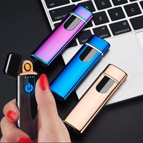 charging lighter touch induction windproof electronic ultra-thin usb cigarette lighter custom metal
charging lighter touch induction windproof electronic ultra-thin usb cigarette lighter custom metal