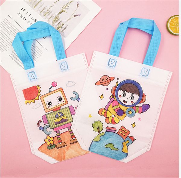 graffiti bag diy handmade coloring painting puzzles children arts crafts color filling drawing toy kindergarten non-woven handbags g20305, Black
graffiti bag diy handmade coloring painting puzzles children arts crafts color filling drawing toy kindergarten non-woven handbags g20305, Black