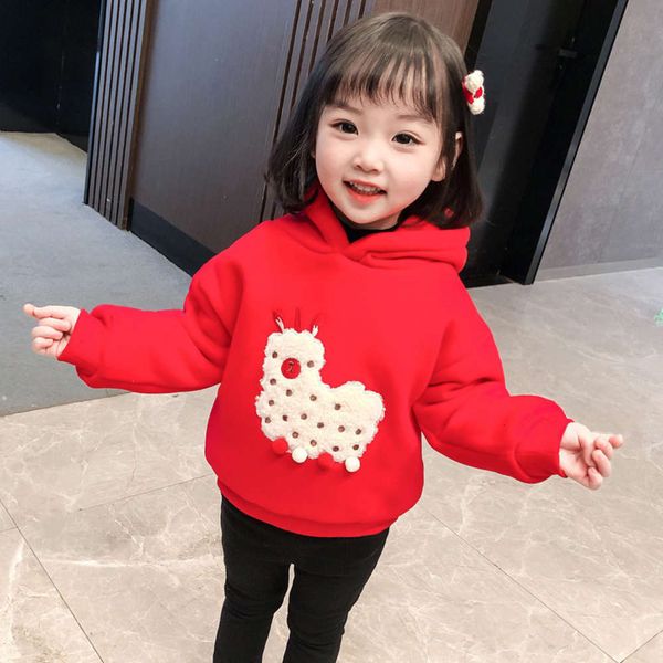 winter new children's plush thickened sweater 2020 baby korean cartoon boys' and girls' hooded pullover, Black
winter new children's plush thickened sweater 2020 baby korean cartoon boys' and girls' hooded pullover, Black
