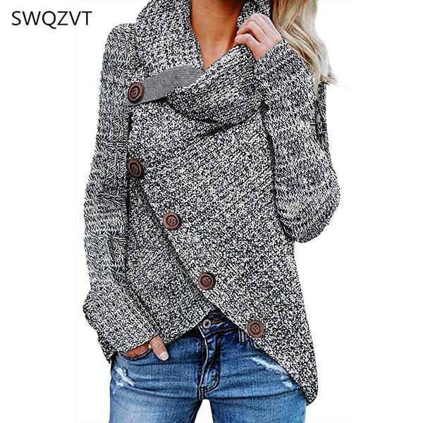 button turtleneck sweaters women warm irregular autumn winter clothes women casual ladies pullovers female clothing jumper 201031, White;black
button turtleneck sweaters women warm irregular autumn winter clothes women casual ladies pullovers female clothing jumper 201031, White;black