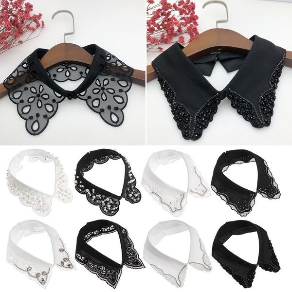 1pc classic detachable shirt fake collar black white lapel blouse false collar women men fashion clothes accessories1, Black;gray
1pc classic detachable shirt fake collar black white lapel blouse false collar women men fashion clothes accessories1, Black;gray