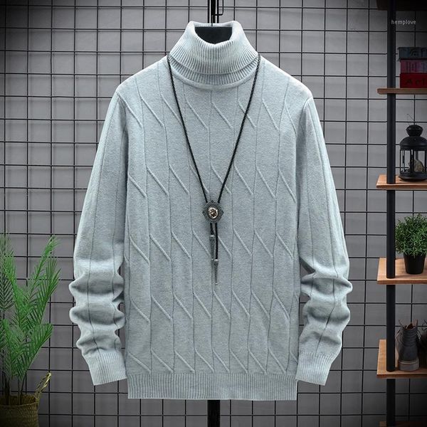 new fall winter thick men knitted sweater turtleneck pullover high stretch slim fit men's christmas jumper soft warm pull homme1, White;black
new fall winter thick men knitted sweater turtleneck pullover high stretch slim fit men's christmas jumper soft warm pull homme1, White;black