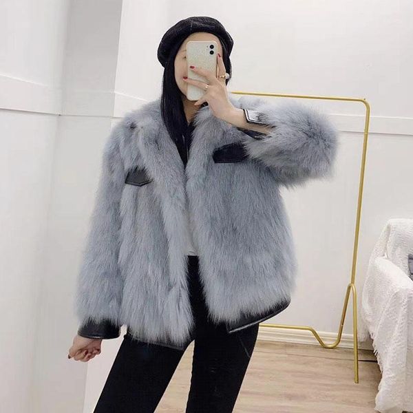 women thick warm real fur coat casual loose winter long sleeve genuine fur coats female coats ladies1, Black
women thick warm real fur coat casual loose winter long sleeve genuine fur coats female coats ladies1, Black